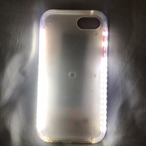 The selfie light up phone case 6 or 7 iPhone